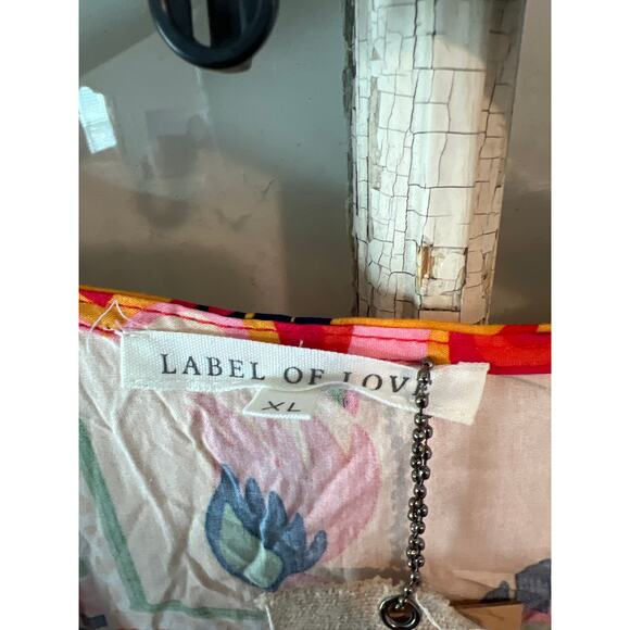 NWT Label Of Love size XL colorful mini dress mother - Picture 2 of 3